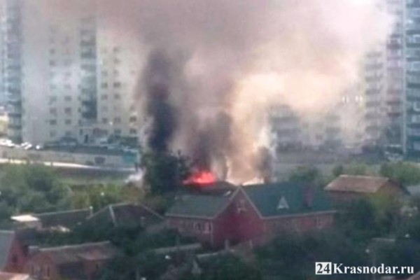 В ПМР выгорел жилой дом