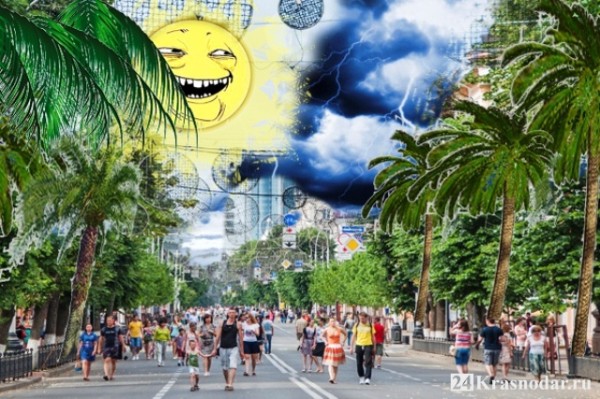 Жара в Краснодаре 2017