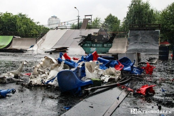 Кто сжёг скейт-парк на Затоне