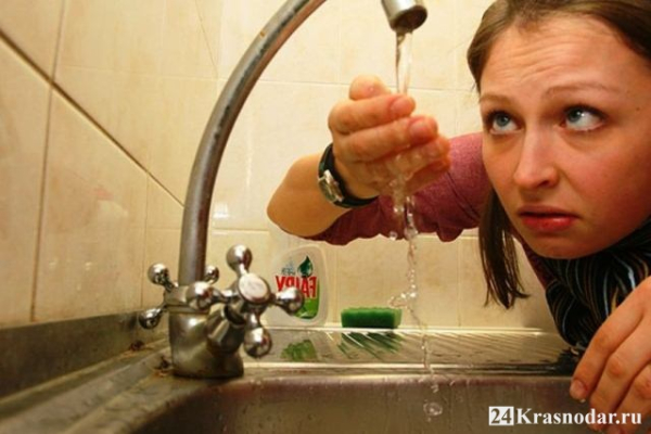 Воду дадут к концу дня