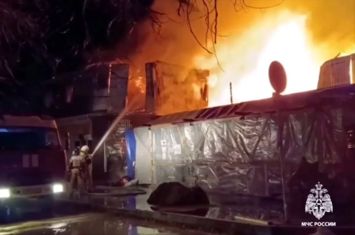 В Анапе потушили крупный пожар
В Анапе потушили крупный пожар